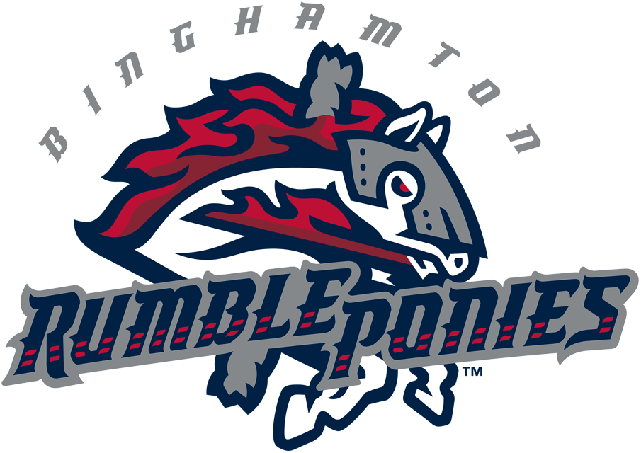 Binghamton Rumble Ponies 2017-Pres Primary Logo iron on transfers for clothing